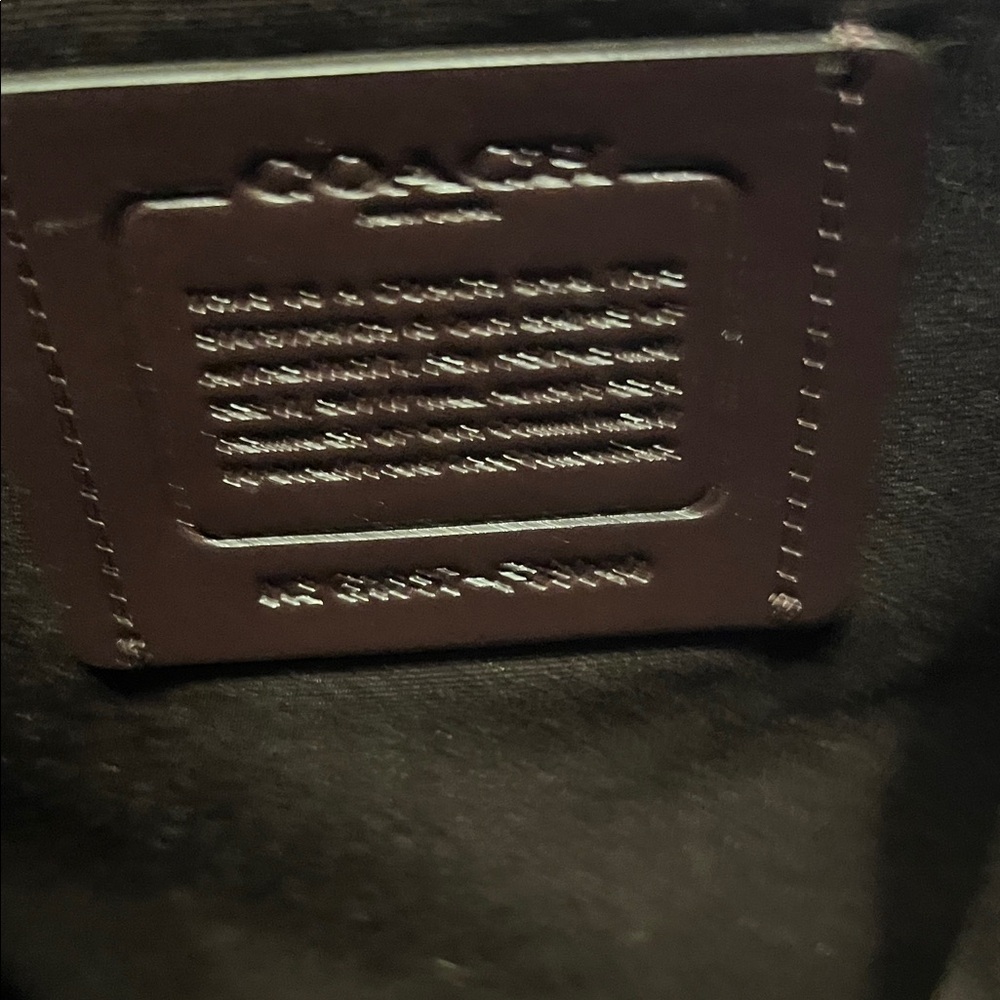Coach Metallic Plum Backpack - Picture 5 of 9